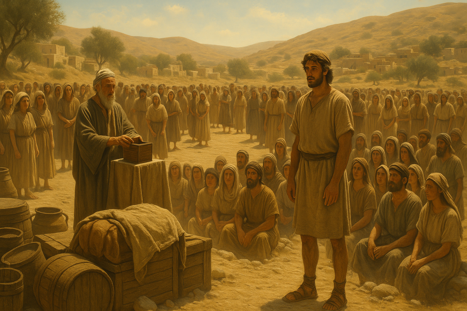 King Saul chosen by Gods people
