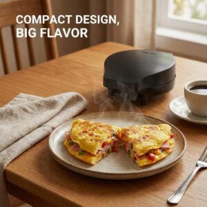 Compact Design Omelette Maker